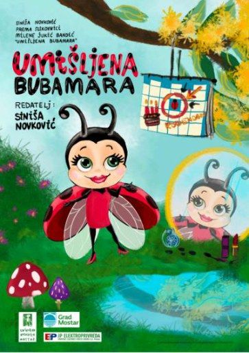 Plakat predstave „Umišljena bubamara“